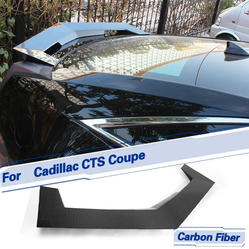 

Car Rear Trunk Spoiler Wings Carbon Fiber for Cadillac CTS Coupe 2-Door 2011-2014 Highkick Rear Spoiler Boot Wing Lip Body Kit