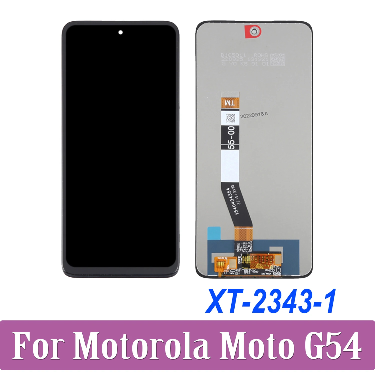 6.5'' Original For Motorola Moto G54 XT-2343-1 LCD Display Touch Screen Digitizer Assembly