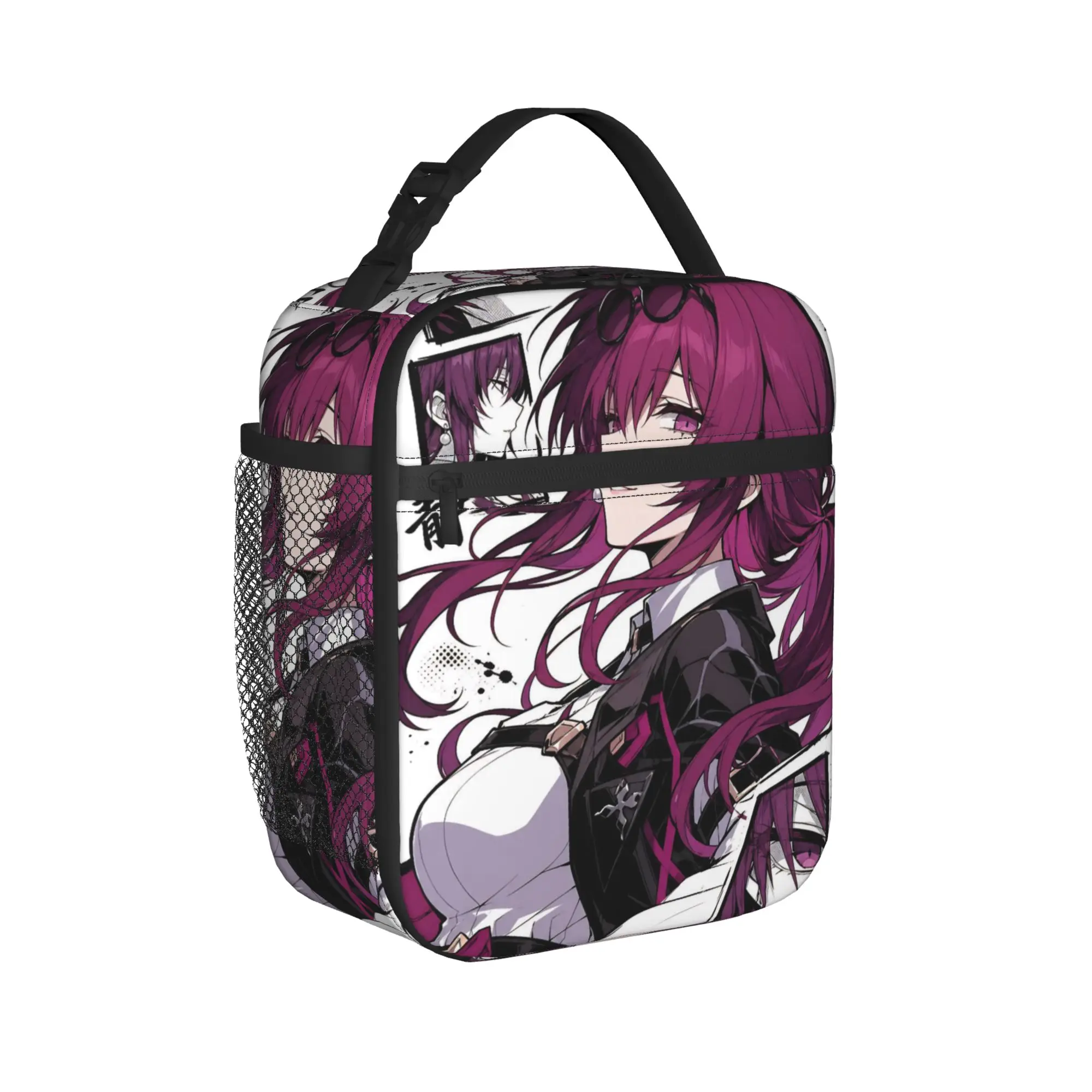 Honkai Star Rail Thermal Insulated Lunch Bag for Travel  Portable Food Container Bags Men Women Cooler Thermal Lunch Box