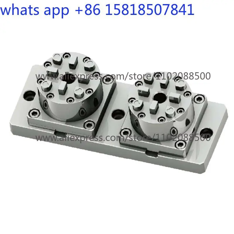 

Computer gong quick positioning clamping pneumatic 2 in 1 chuck clamp chuck tooling fixture master plate