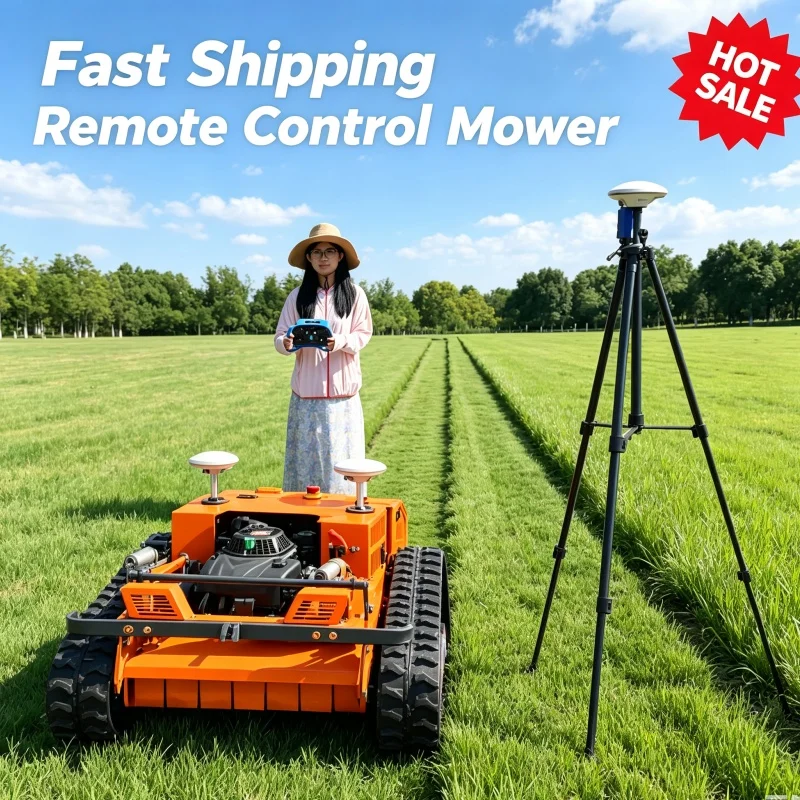 Customized Hot Sale Zero Turn Lawn Mower Lawn Mower Robot High Efficiency For Farm Lawn Mowing