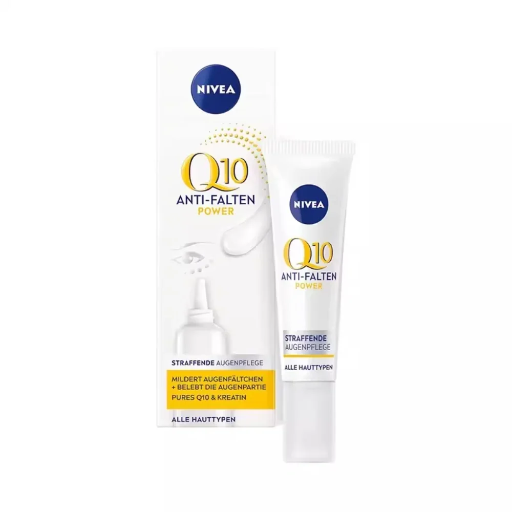 Nivea Coenzyme Q10 Eye Cream 15ml Moisturizing Anti-wrinkle Antioxidant Lifting Firming Remove Dark Circles Anti-aging Skin Care