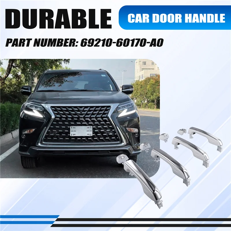 

A02Q-передние/задние/левые/правые внешние дверные ручки для Toyota Lexus GX460 4.6L V8 2010-2018 Toyota 4Runner 2010-2016