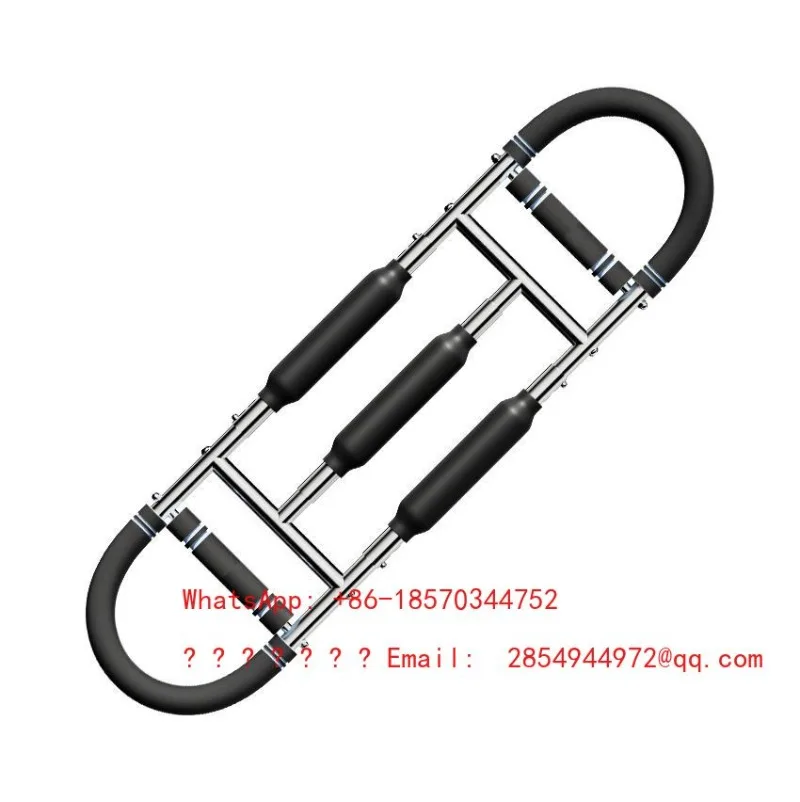 3 Tube U Shaped Arm Exerciser 3 Spring Adjustable Wrist Trainer Biceps Workout Equipment