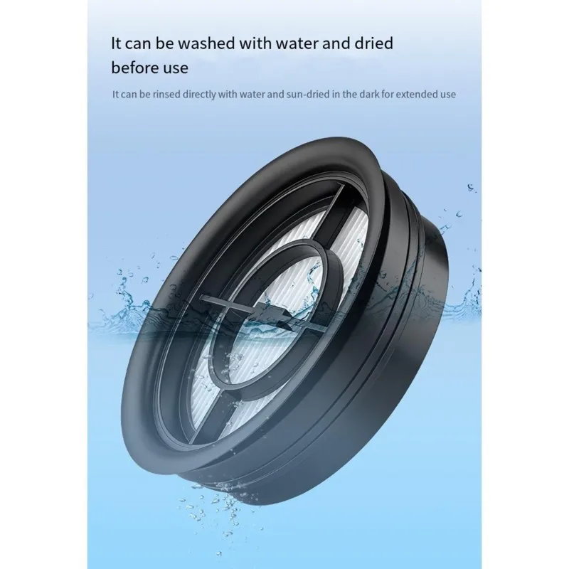 【GARMENT】4PCS HEPA Filter Replacement For Deerma T30/T30station
