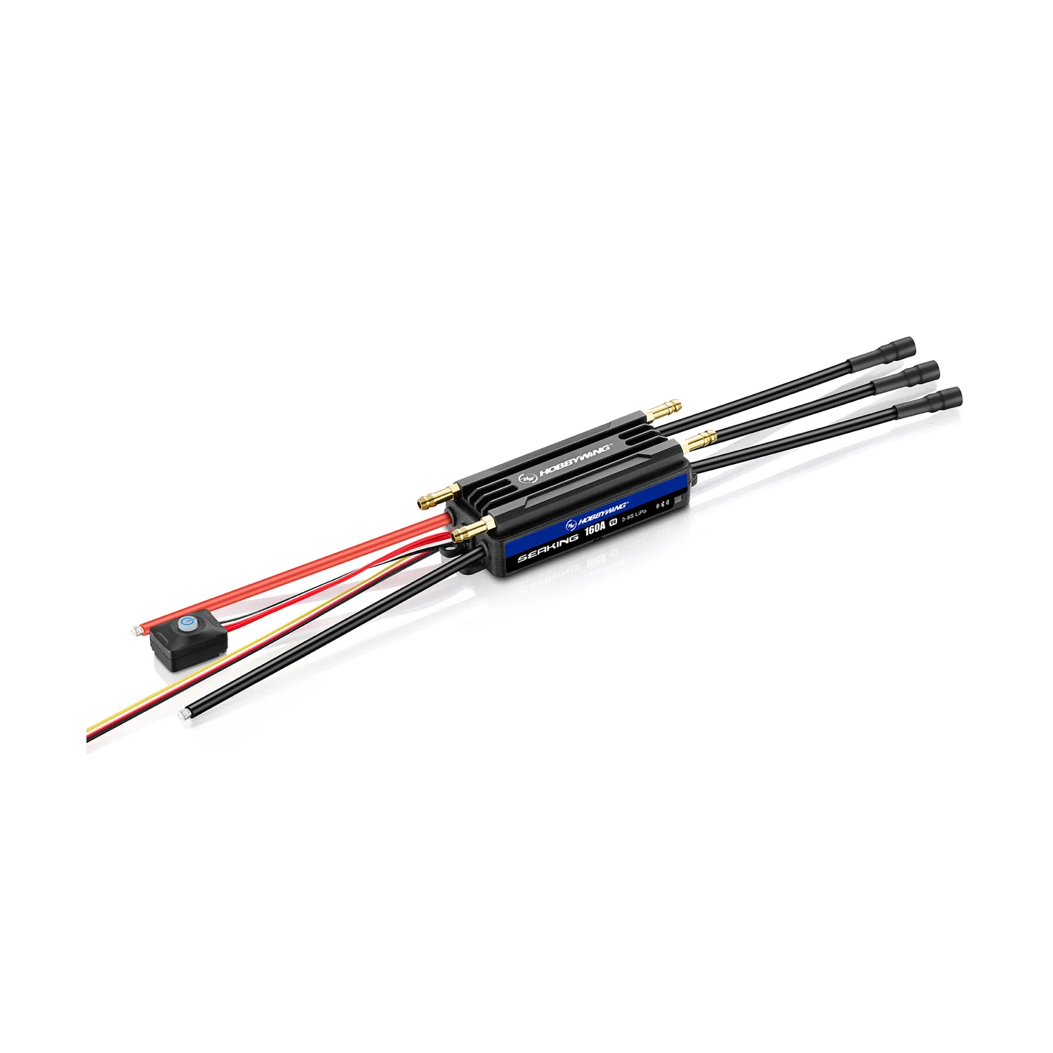 HOBBYWING Seaking 30A 60A 90A 120A 160A V4 Brushless ESC RC Boat Sensorless ESC IP67 Waterpoof Built-in BEC For RC Boats Parts