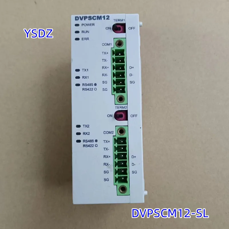 

DVPSCM12-SL Original PLC RS-485 RS-422 Serial Communication Module