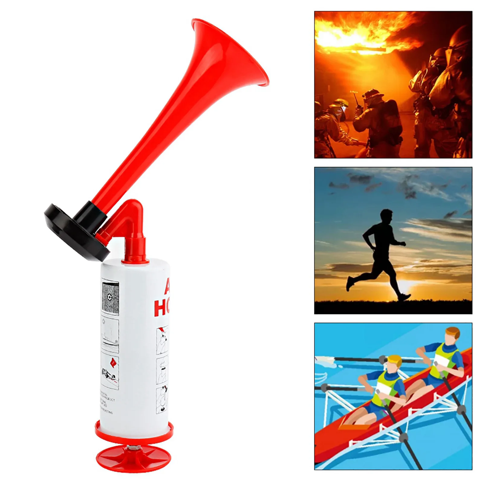 Handheld Air Pump Handheld Air Horn Pump Loud Noise Maker Safety Boat Car Sports Events For fire alarm/ camping