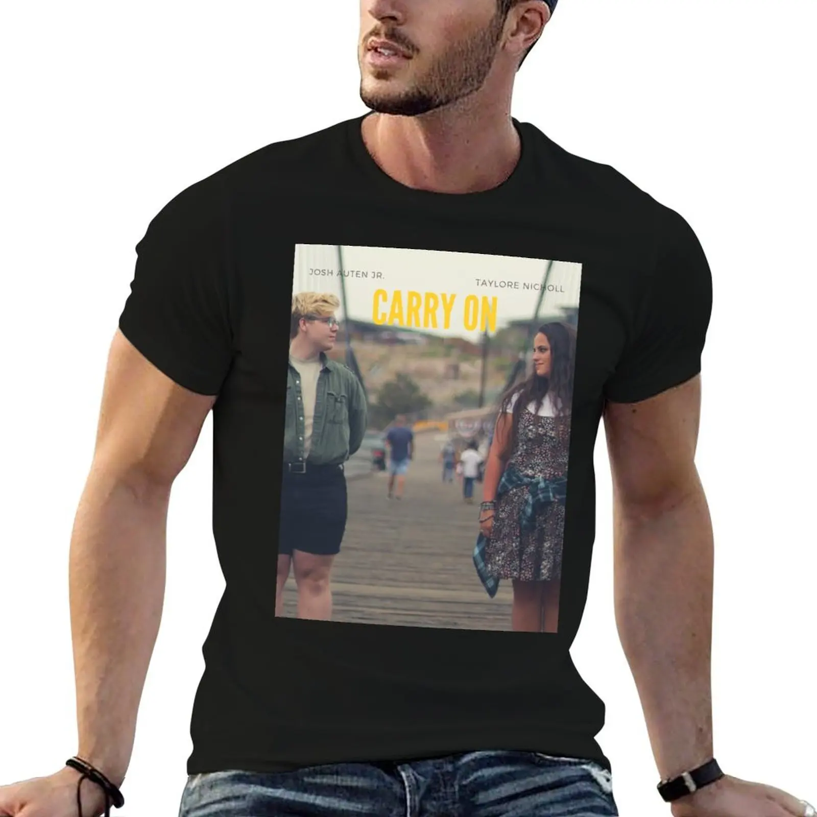 Carry On (2022) Official Poster Merch T-Shirt man t shirts for men casual t shirts for man graphic funny T-Shirt