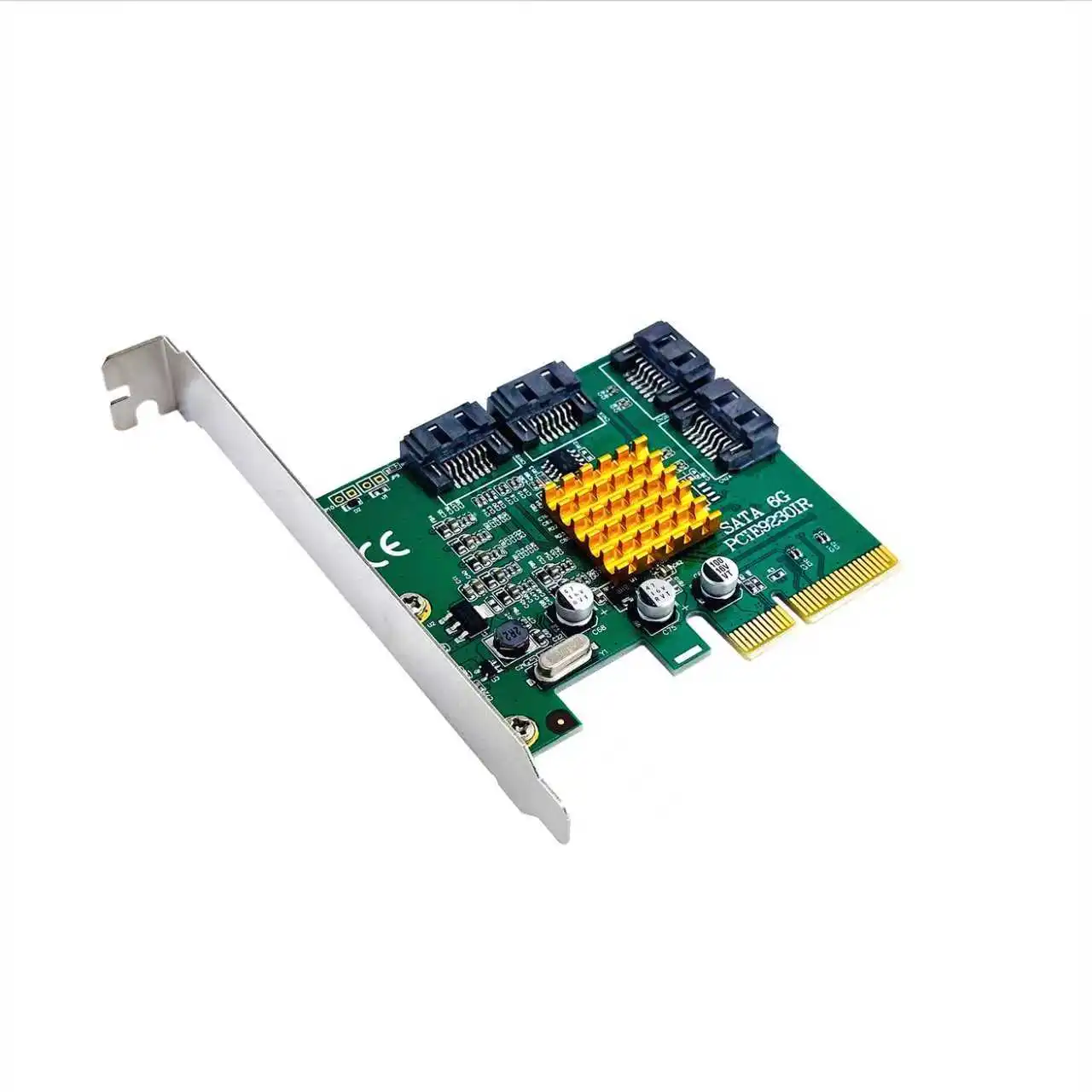 

PCIE TO 4 порта sata3.0 карта Marvell 88SE9230 Чип SATA/PCIE Raid Controller SATA PCIE SATA Raid Card 9230 RAID sata 3 адаптер
