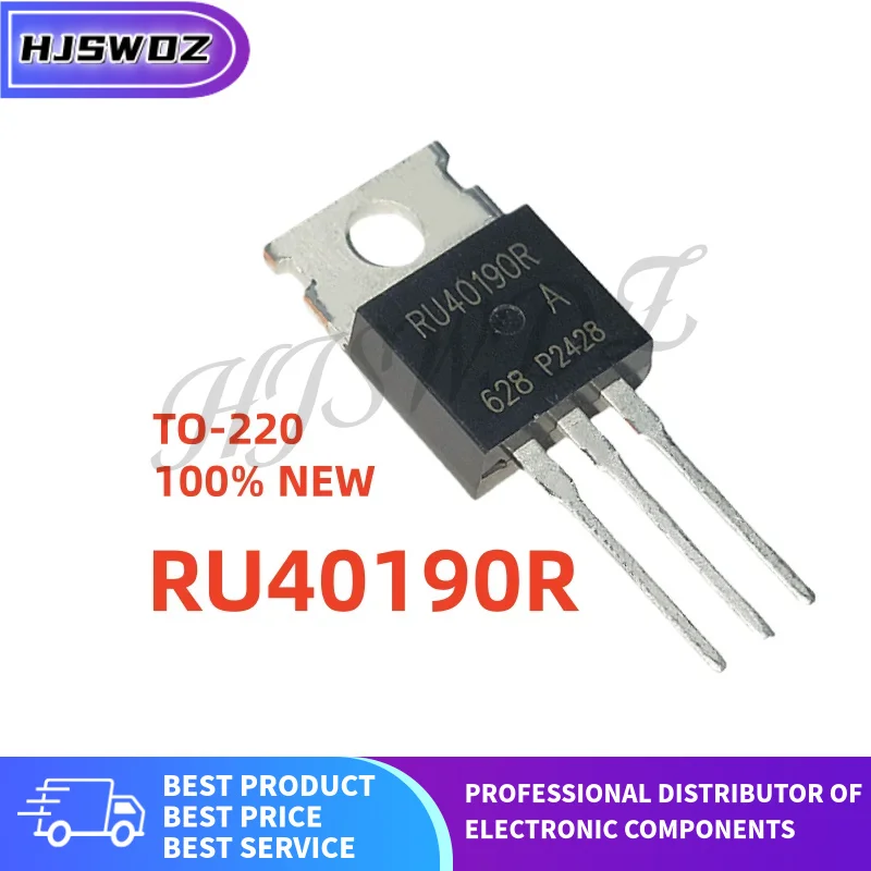 10Pcs/lot New RU40220R RU40190R RU40150R RU40280R RU40230R RU40120R TO-220 MOS Tube