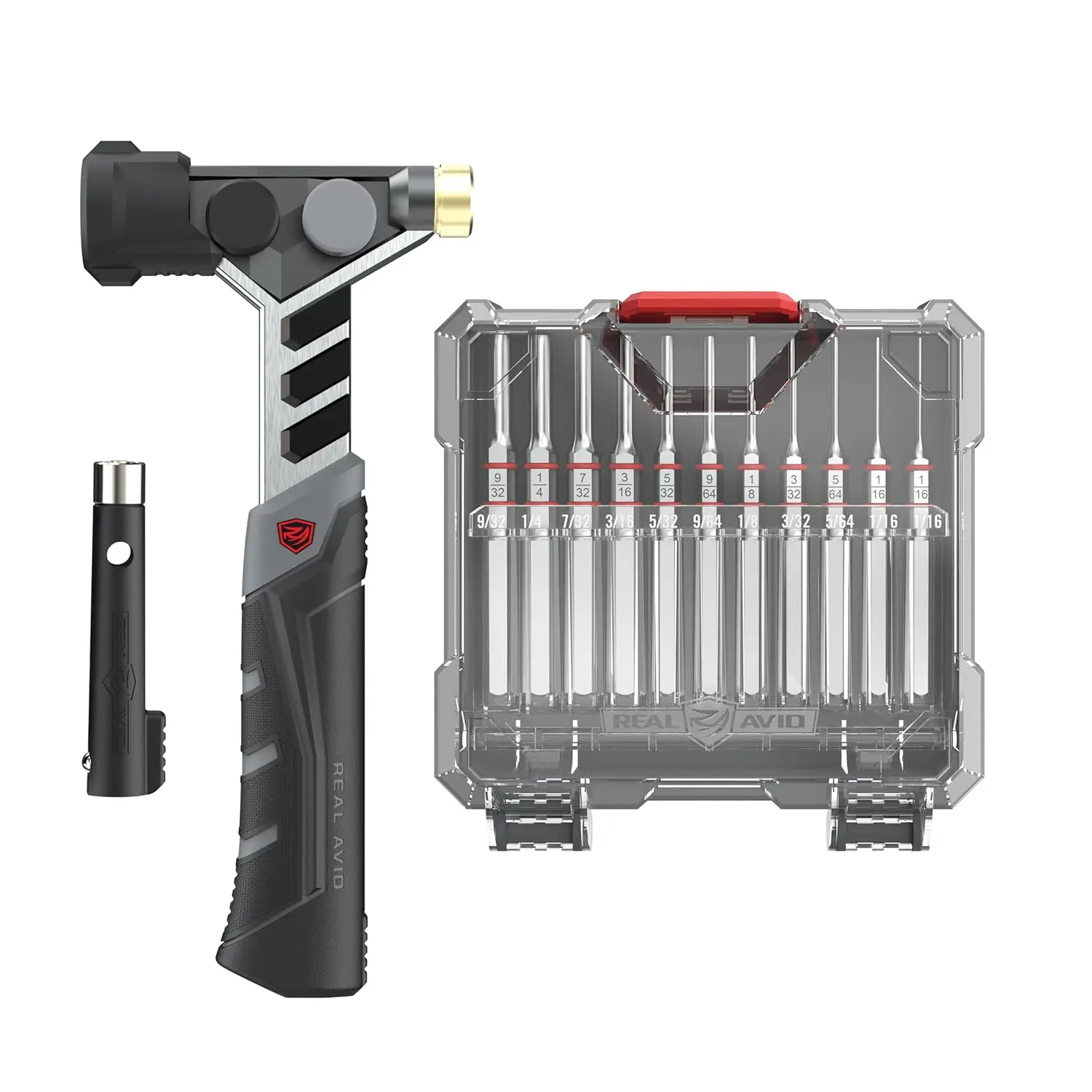 

Professional Armorer's Hammer & Pin Punch Set - 20 Ounce, Multi-Head Design for Precision Work