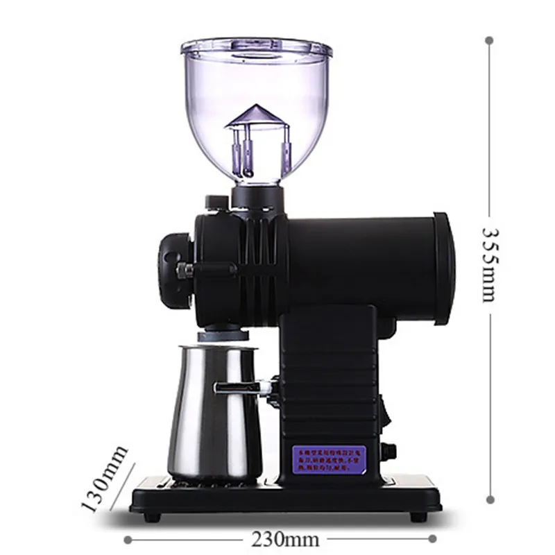 

Коммерческая электрическая домашняя итальянская зерношлифовальная машина с призраками маленькая Бытовая Одиночная кофемолка ручной заварки кофе
