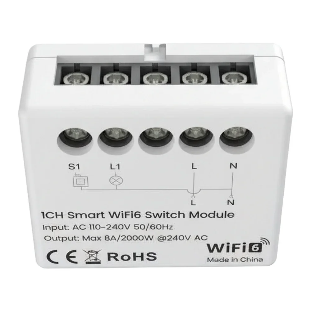 Intelligent WiFi OnOff Switch with Mini Remote and Backward Compatibility for Seamless Integration with Existing WiFi Systems