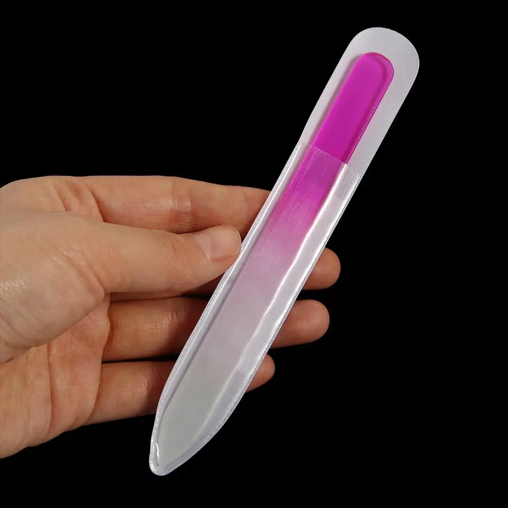 

Hot Beauty Durable Manicure Device Crystal Glass File Nail Art Files