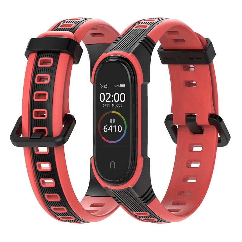 Mi Band 7 6 5 4 3 Strap Wrist Band for Xiaomi Mi Band 6 5 4 3 Strap Silicone Wristbands For Miband 7 6 Bracelet NFC Global Band