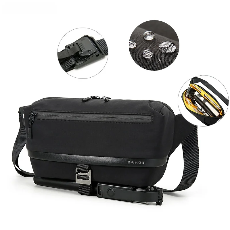 bange-men's-crossbody-bag-large-capacity-lightweight-storage-fashionable-versatile-nylon-fabric-korean-style-chest-bag