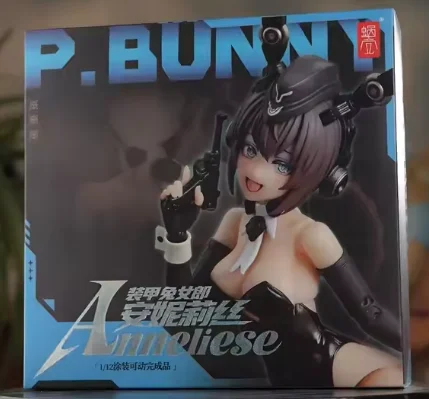 Figurka kolekcjonerska Anneliese z serii Snail Shell, skala 1/12, model RA-03, strój króliczka, piękna dziewczyna.