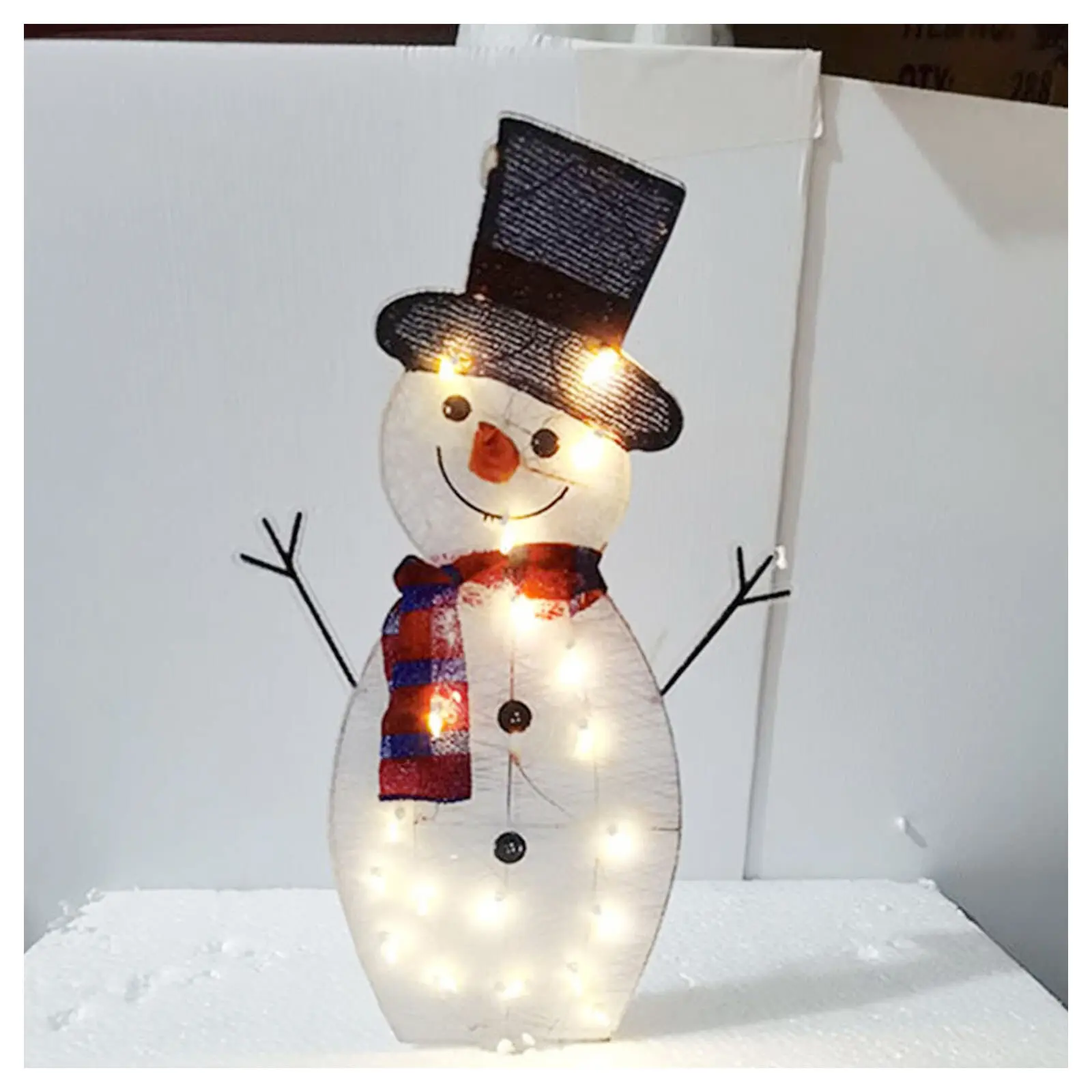 Led Light Snowman Christmas Inflatable Outdoor Decorations Santa Claus Outdoor Christmas Decoration For Home Garden New Year