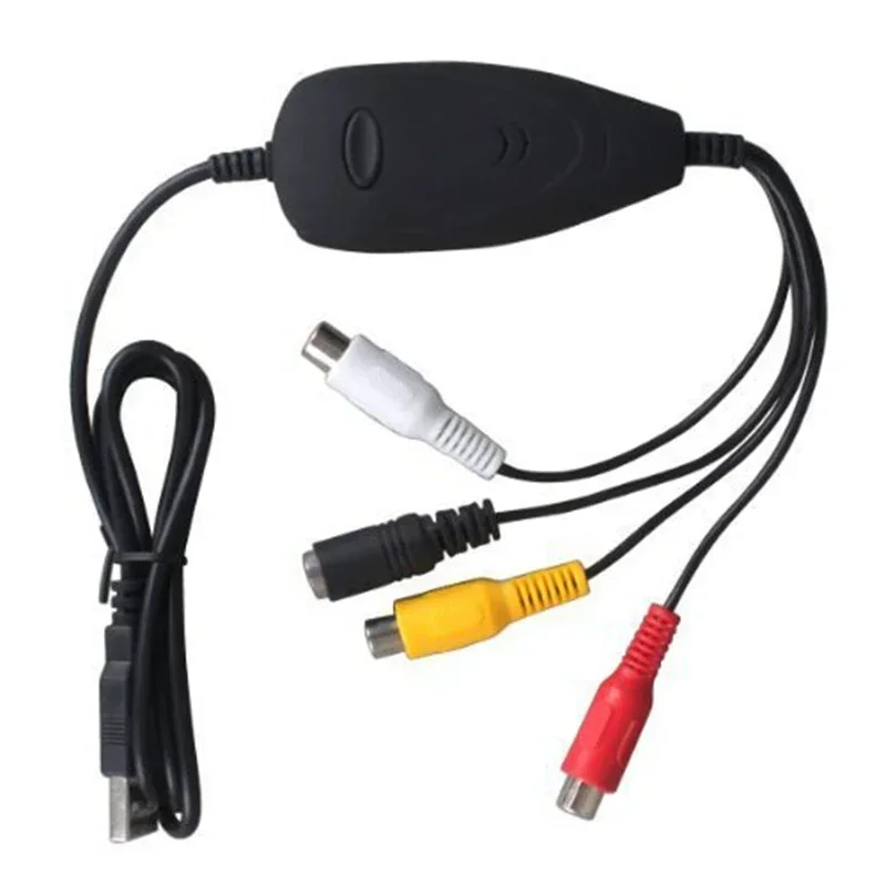 

Ezcap172 USB 2.0 Карта захвата аудио и видео Аналоговый видеозахват Рекордер для VHS 8 мм Плеер Видеокамера DVD для Win 7/8/10