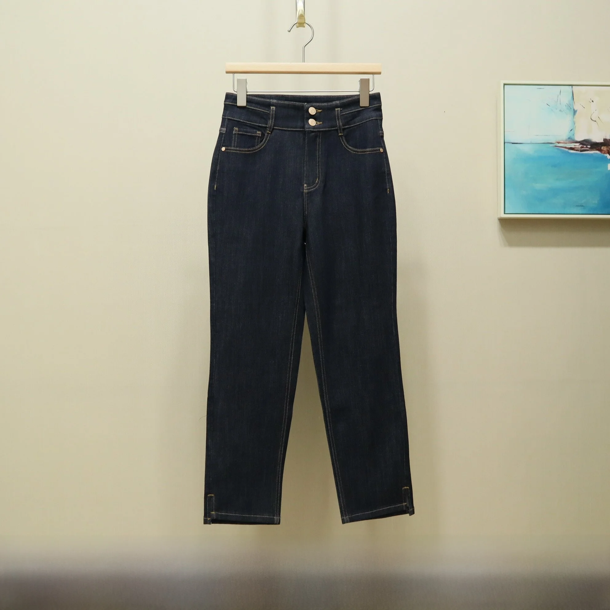 

High Waist Carrot Jeans Women's Spring New Sle Casual Cotton Denim Pants High Waist Button Fly Comfortable Stretchy Ladies ...