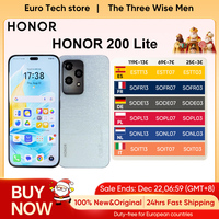 HONOR 200 Lite 5G Smartphone Global Version 8GB+256GB MediaTek Dimensity 6080 AMOLED 6.7\