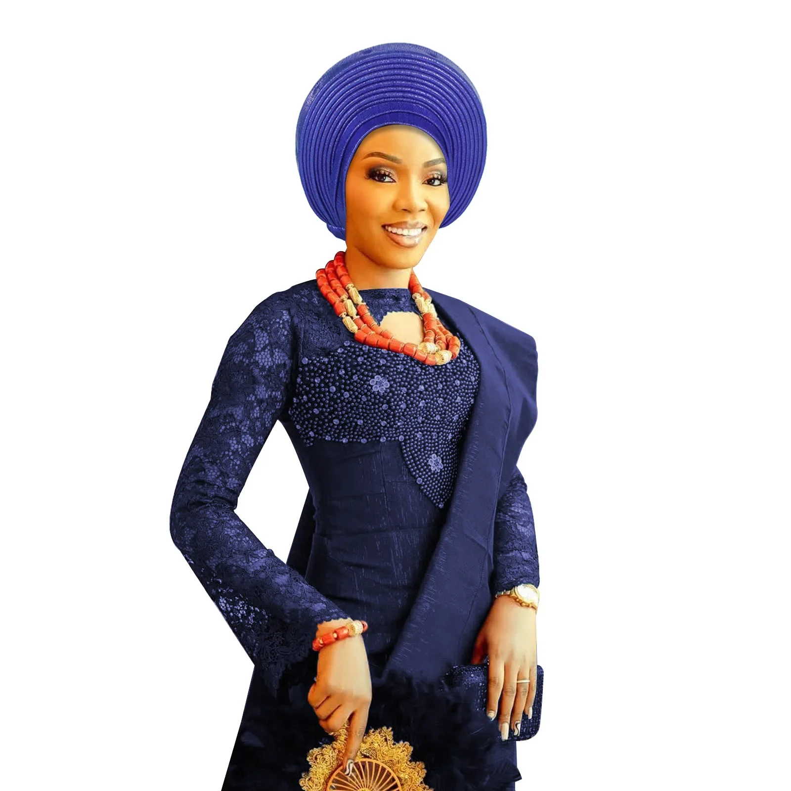 

African Headtie Nigerian Aso Oke Women Hijab Head Wrap Turban Glitter Auto Gele Femme Scarf for Wedding Party Headwear Bonnet