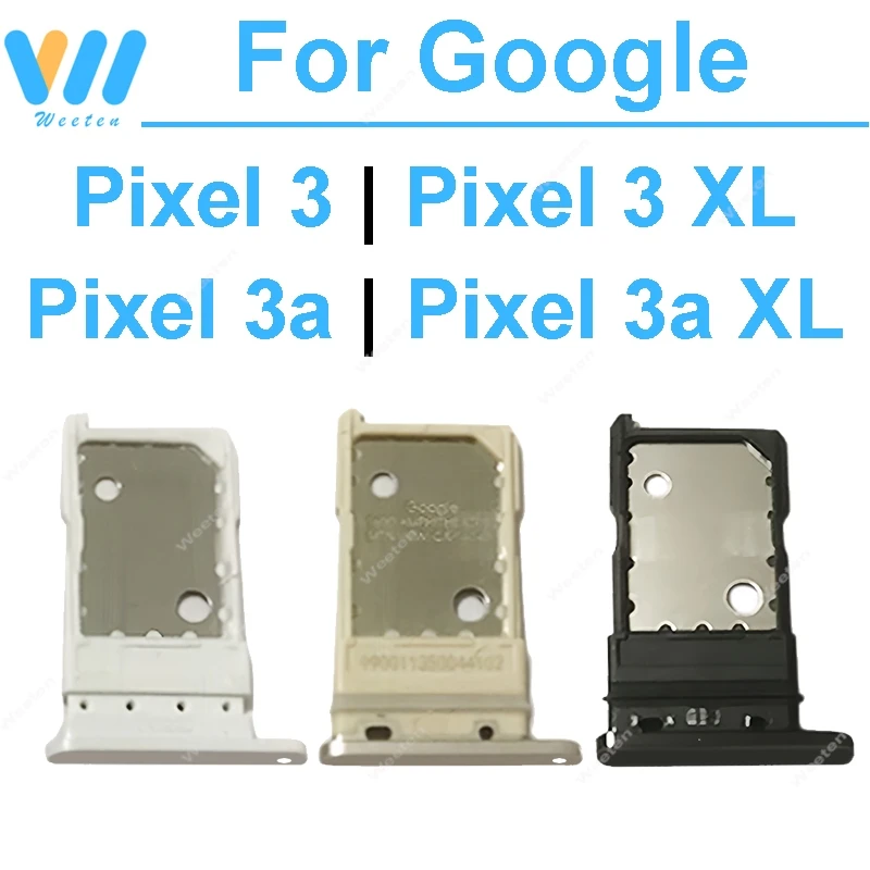 

Лоток для SIM-карты для Google Pixel 3 / 3 XL / 3a / 3a XL, премиум-класс, металлический держатель SIM-слота с водонепроницаемой и пыленепроницаемой защитой.
