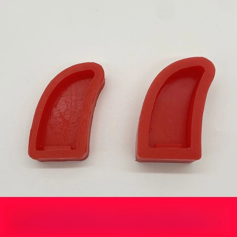 1pcs Lab Red Silicone Parting Base, Tooth Tray Base, Plaster Filling Model Base s