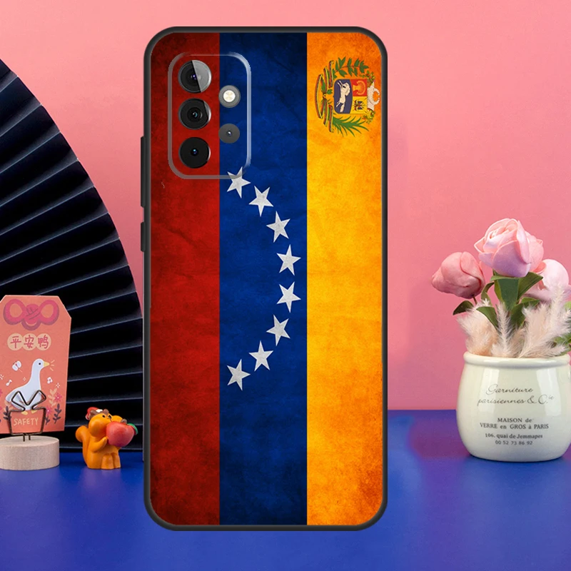 Venezuela Flag Coat Of Arms Case For Samsung Galaxy A54 A34 A24 A14 A73 A53 A33 A23 A13 A52 A32 A22 A12 A51 A71 Cover