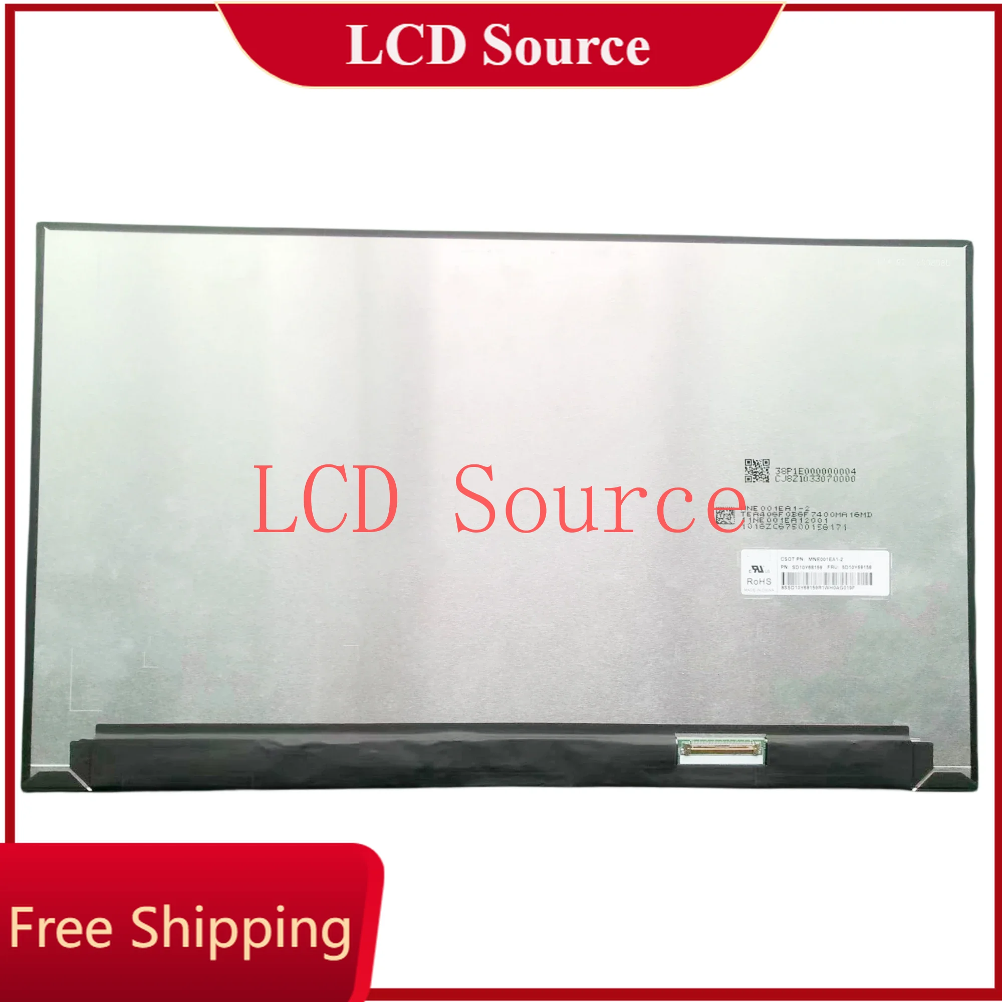 

MNE001EA1-2 MNE001EA1 40Pin Matte 14.0" 3840X2160 Laptop Display Matrix UHD for Lenovo 5D10Y68158 LCD LED Screen