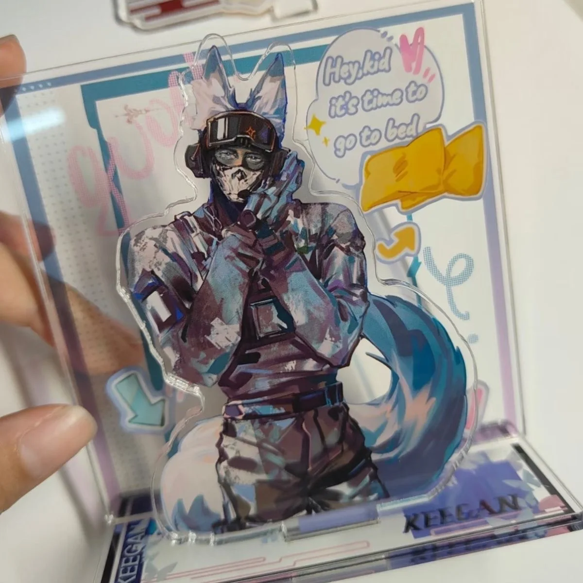 

New animation peripheral keeang acrylic high beauty cosplay brand anime millet tabletop decoration gift