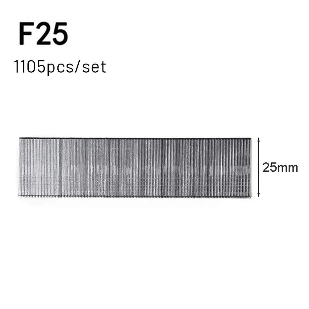 Imagem -04 - Grampos de para Casa e Jardinagem Straight Brad Nail Nailer Staple para Faça Você Mesmo Carpintaria F15 F20 F25 F30 304 1105 Pcs Aço Inoxidável