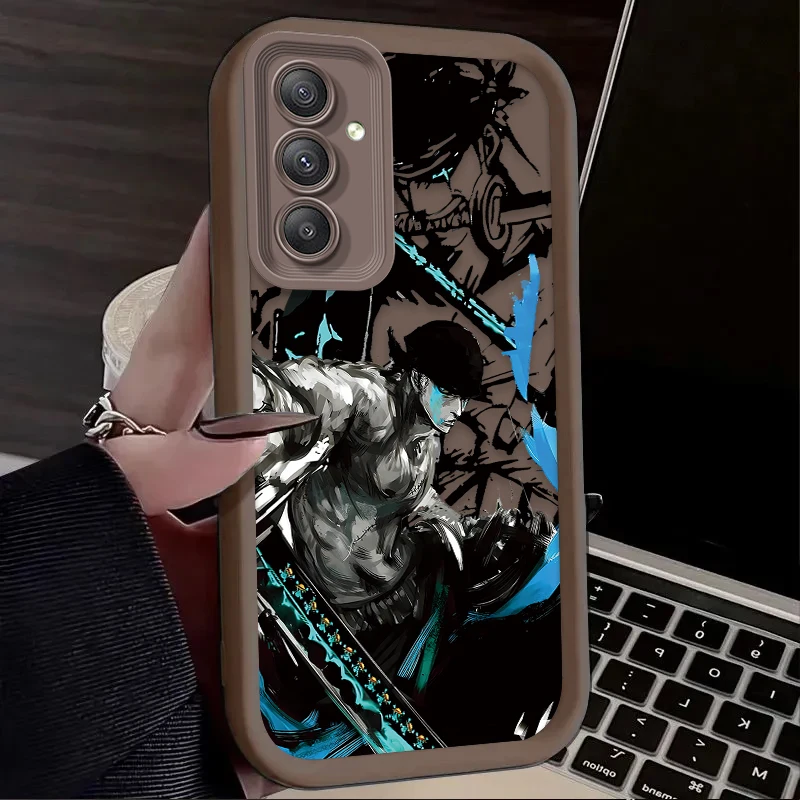 Anime O-One Pieces Zoros Phone Case for Samsung Galaxy A55 A35 A25 A24 A15 A05 A05S A13 A23 A12 A22 A32 A52 A52S A72 A11 Cover image 6