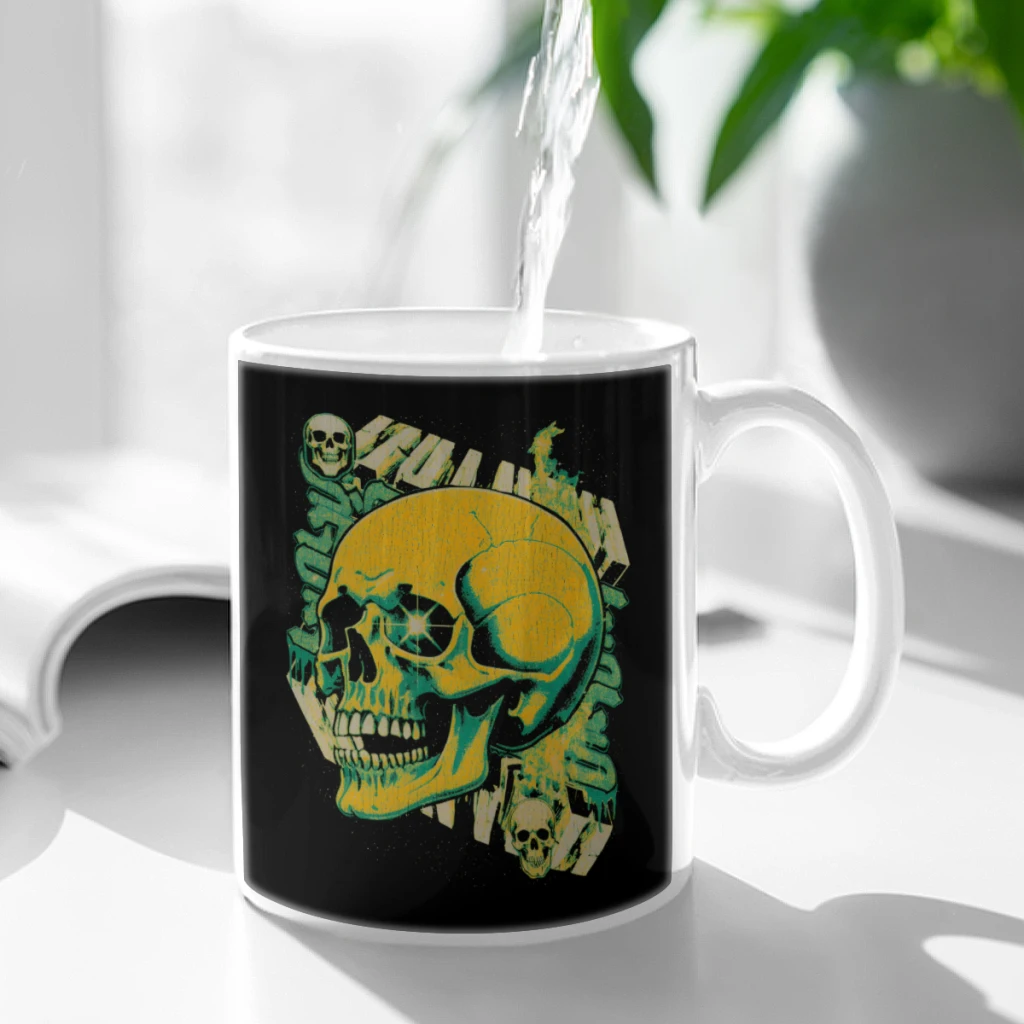 

World of Horror 2 Ceramic Cup Coffee Oatmeal Breakfast Cup Creative Personality Mug