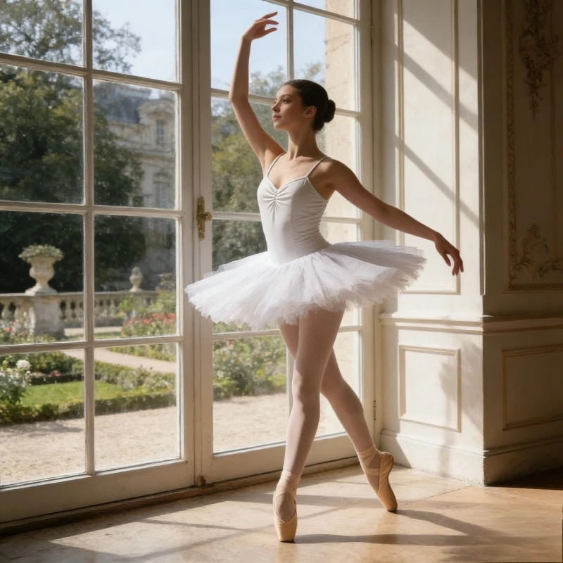 

Пышная юбка-сетка для танцев с лентами по краю, костюм для выступлений