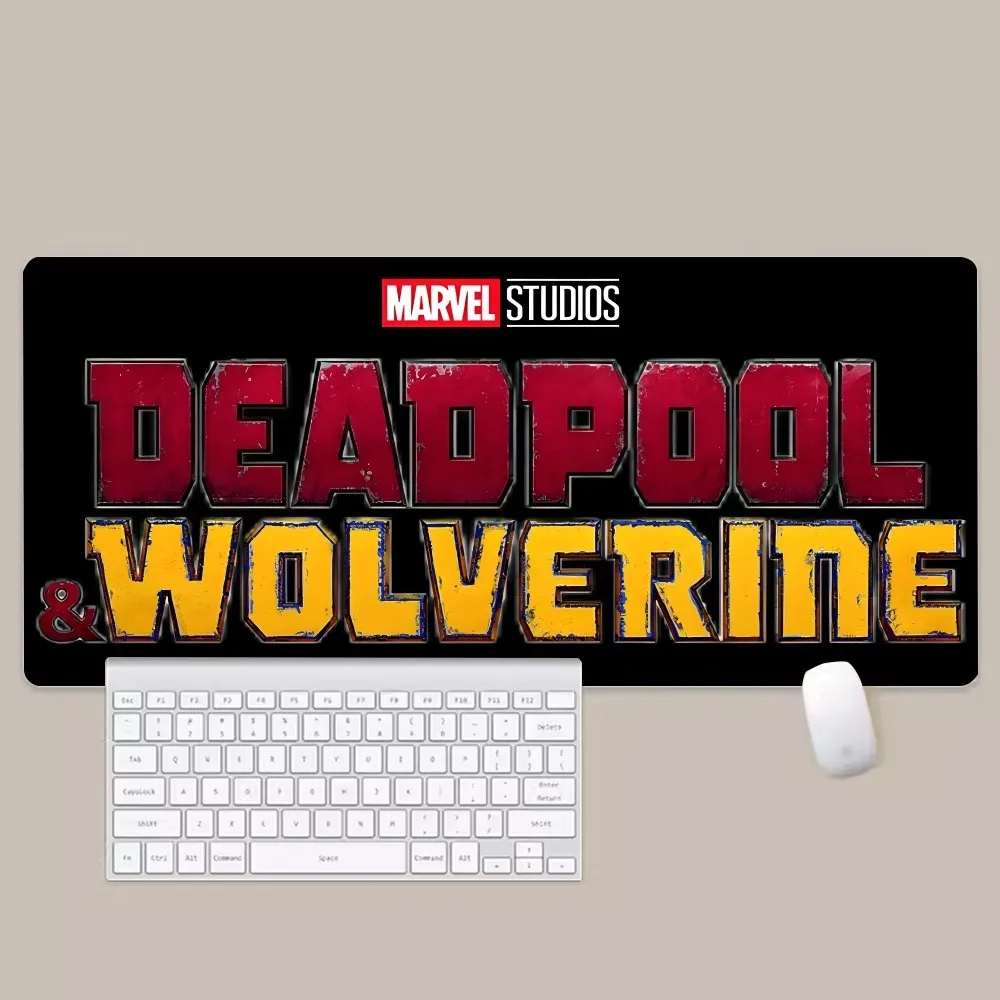 D-Deadpool And W-Wolverine Mousepad New Arrivals Large Gaming Mousepad L XL XXL Gamer Mouse Pad Size For Keyboards Mat