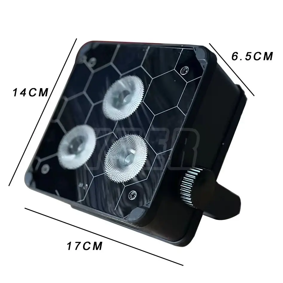 Battery Powered LED Par 3x18W RGBWA UV Wall Wash DMX Wireless Remote App Control Dj Club Home Party Wedding Stage Light Uplights