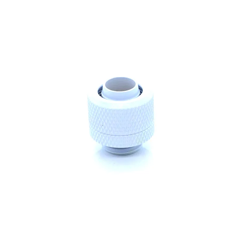 Encaixes refrigerados a água da compressão do pc de freezemod para o tubo macio de 9.5x12.7mm, conector do tubo da mangueira de g1/4 odod13mm preto/branco/prata