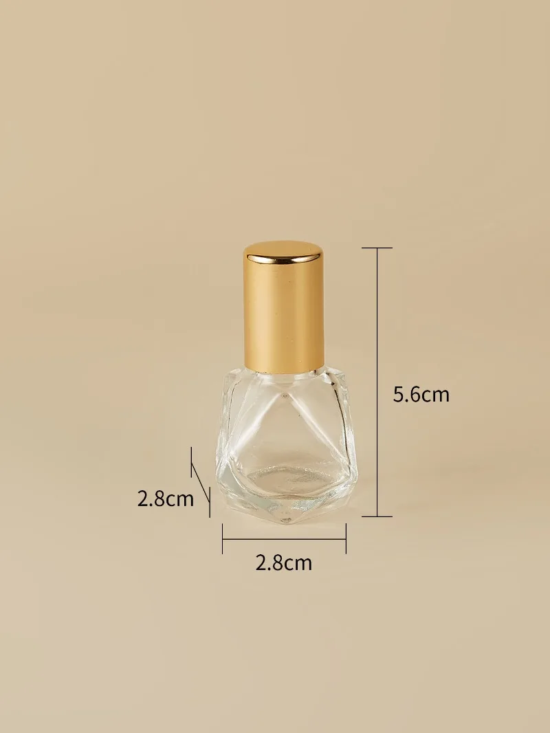 8ml tragbare Glas walze ätherische Öl Parfüm flaschen reisen nachfüllbare Rollerball Fläschchen Rolle auf Flaschen für Reise Bär geformt – Detail 11