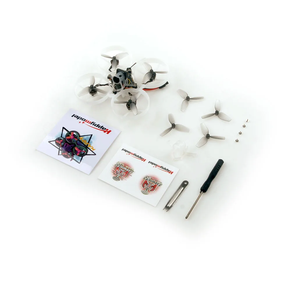 

Дрон Happymodel Mobula7 75 мм для фристайла BNF 1S 5,8G HDZero VTX BLHeli_S 4-в-1 ESC RS0802 KV25000 Квадрокоптер с бесщеточным двигателем