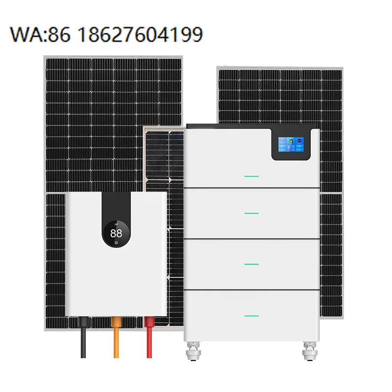Full House Off Grid PV Energy Storage Power System Complete Set Small Household Solar Generator Home Energy Storage
