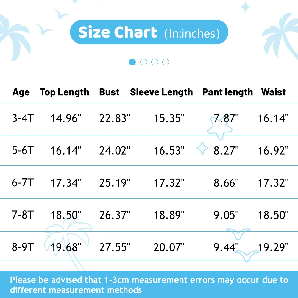 Toddler Kids Girls Swimsuit Summer Beach Printed Long Sleeve Two Piece Bathing Suit Quick Dry Surfing Bathing Suit Swimwear