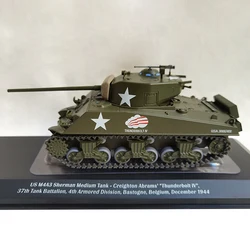 IXO 1:43 Scale M4A3 1944 Sherman Tank Model Toy Collectible Ornament Souvenir Toys Cars