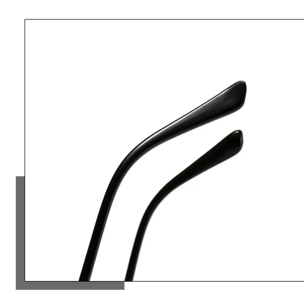 نظارات شمسية رجالى و نساء مضادة للأضواء فوق البنفسجية ، نظارات سوداء ، إطار معدني فاكر ، حماية العين ، إكسسوارات السفر ،