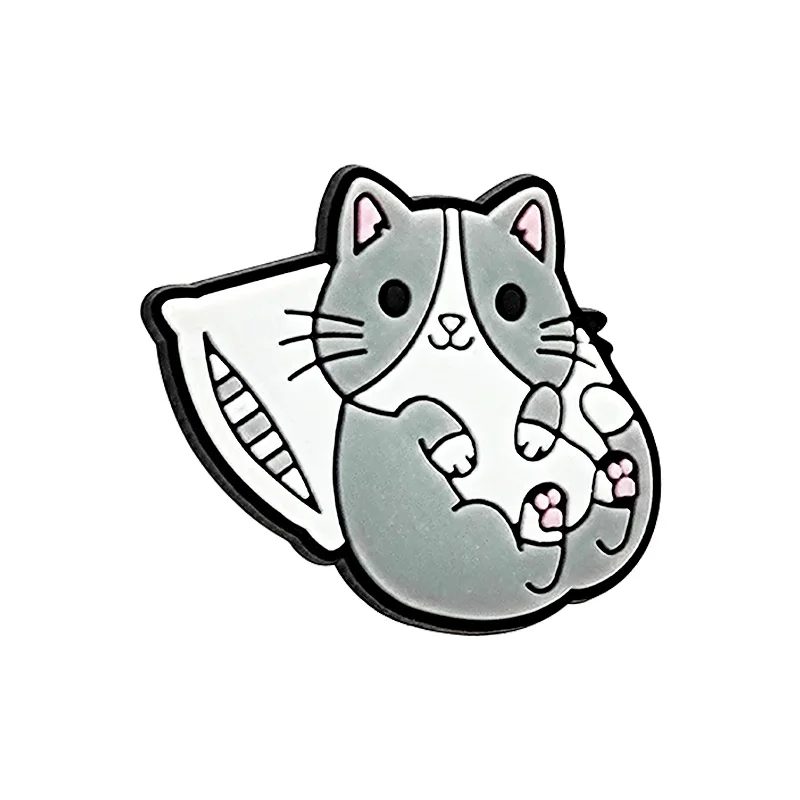 1/25 Stück PVC-Schuhcharms: Pandas, Pferde, Hasen, Schweine, Koalas – Cartoon-Pins für Damen, Herren und Kinder – Schuhdekorationen und Accessoires für Clogs – Detail 22