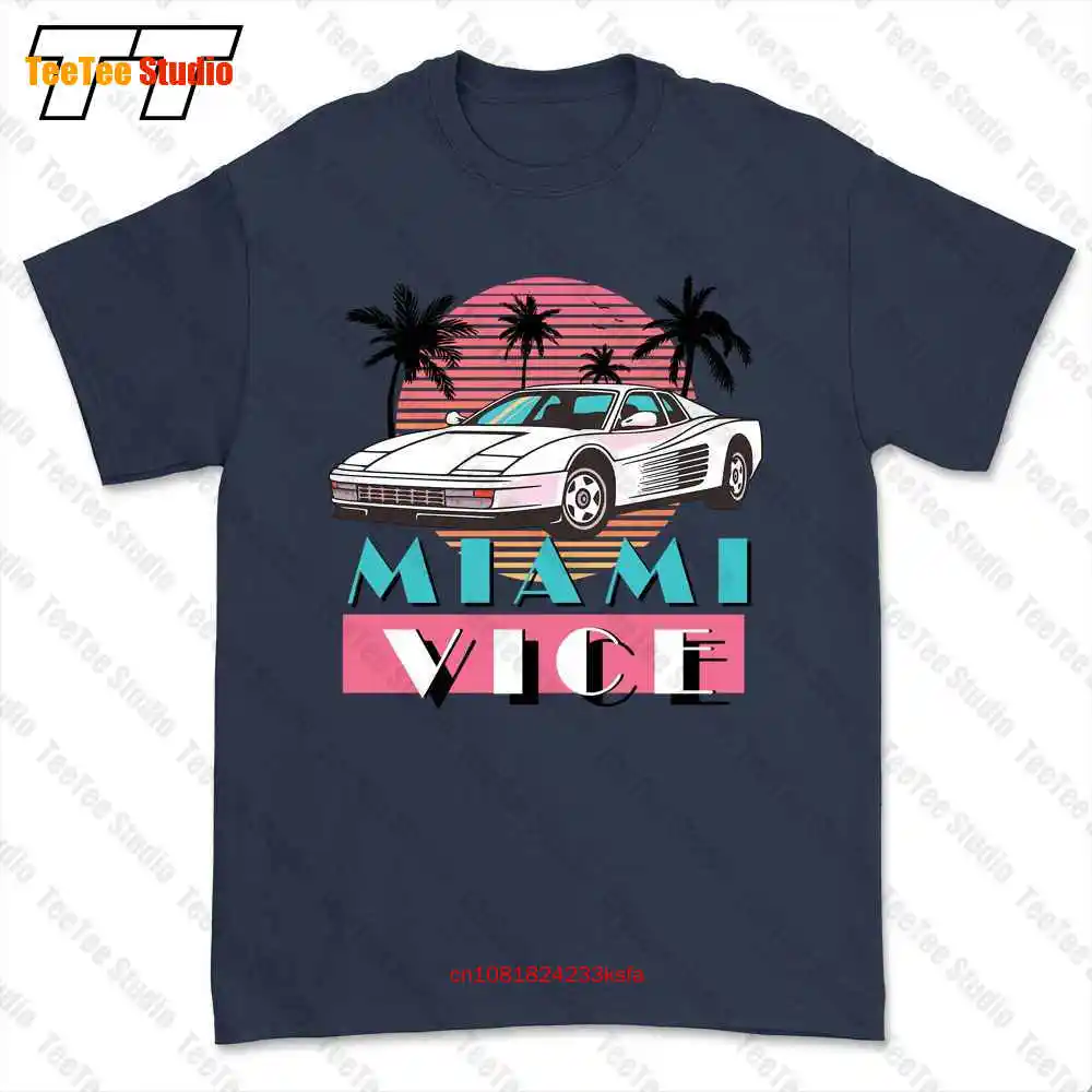 Miami Vice Vintage, Miami Beach, Miami Florida T-shirt Tee 2IBY