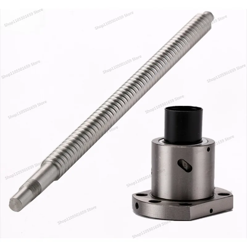 For Ball Screw SFU1605 200 300 350 1500BKBF12 Standard Machining Screw Nut