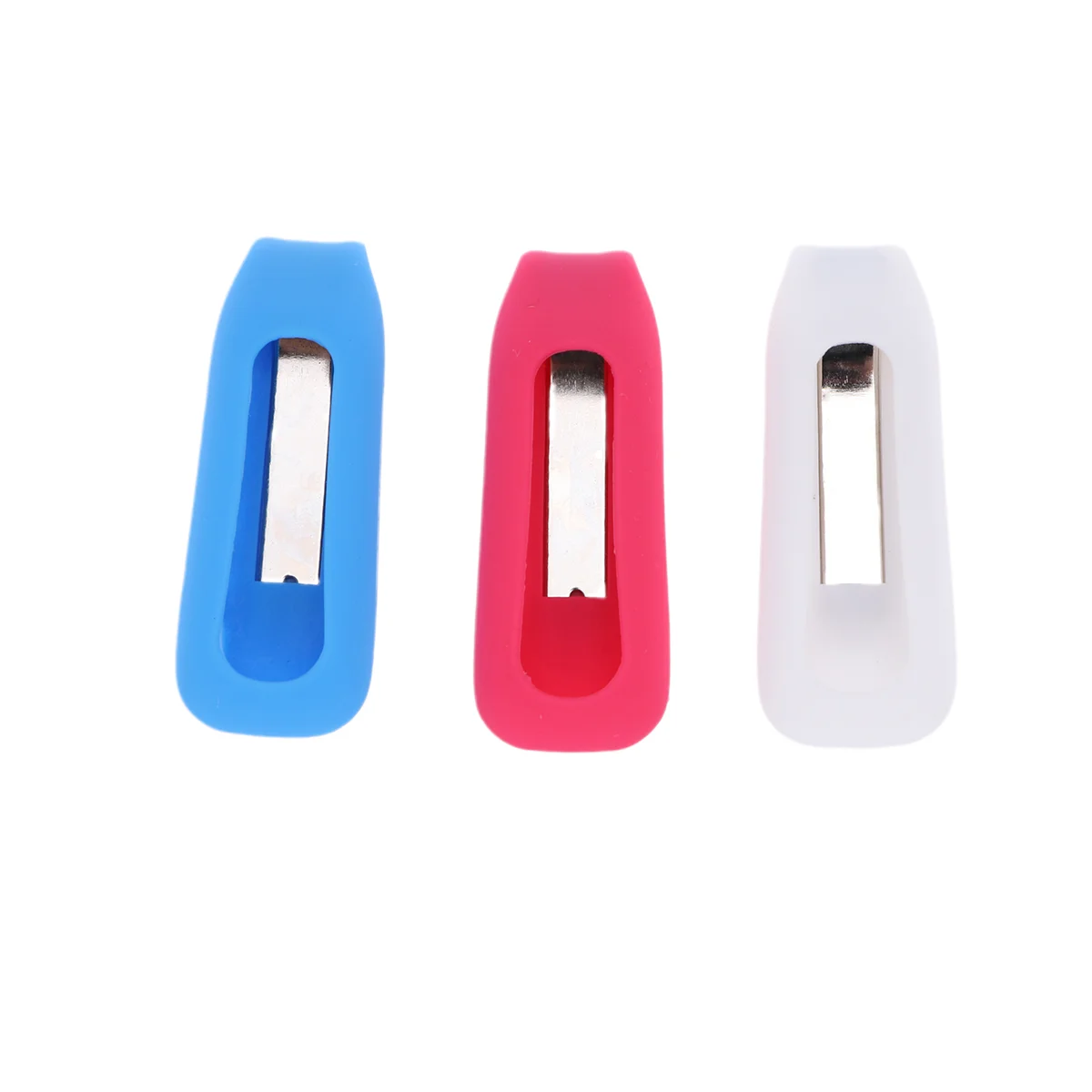 

3 PCS Pedometer Silicone Clips Colorful Wireless Activity Plus Sleep Replacement Clips Holders for One