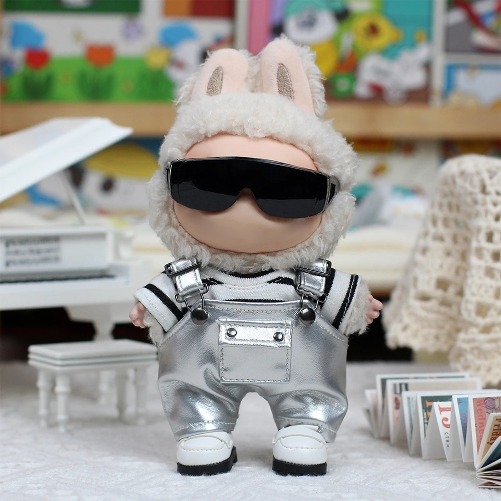 

Plush Doll Dress-Up Costumes Adorable Design Cute Doll Accessories Present For Doll Lovers forlabubu